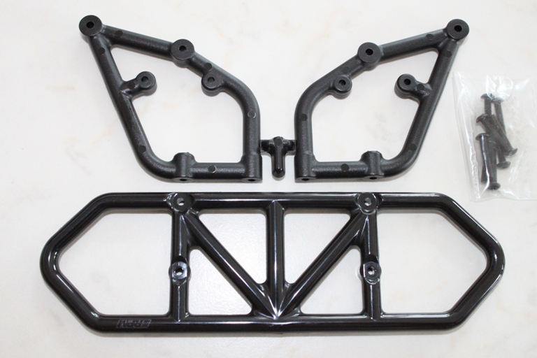 Bumper Bak Traxxas Slash 2wd Svart RPM