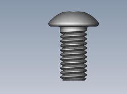 Button Screw 2x8 (10 st). Intech BR-6/BR-6E