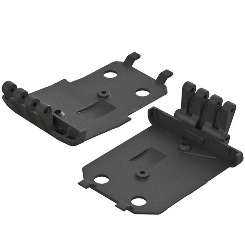 Skidplates Fram o Bak ARRMA Kraton 4S/Outcast 4S/Big Rock 3S