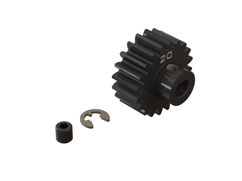 Motordrev 20T MOD1 5mm axel ARRMA 6S