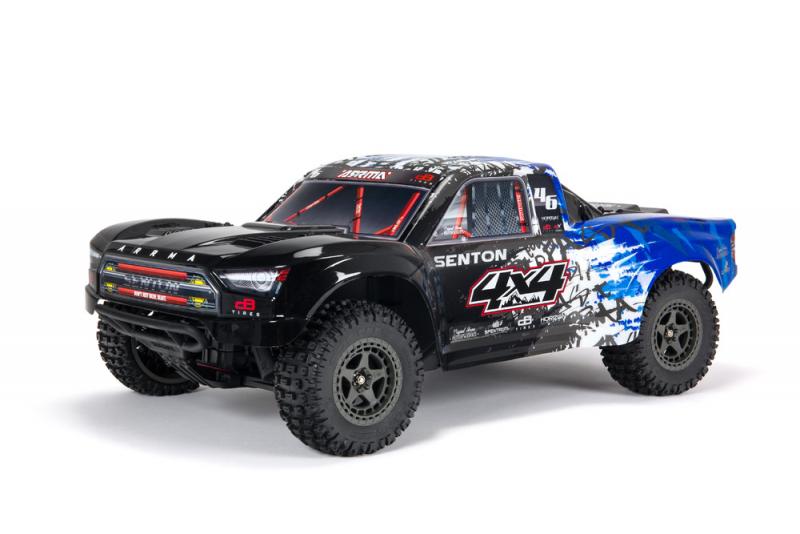 ARRMA Senton 4x4 3S 1/10 Short Course V3 Borstlös RTR Komplett Paket