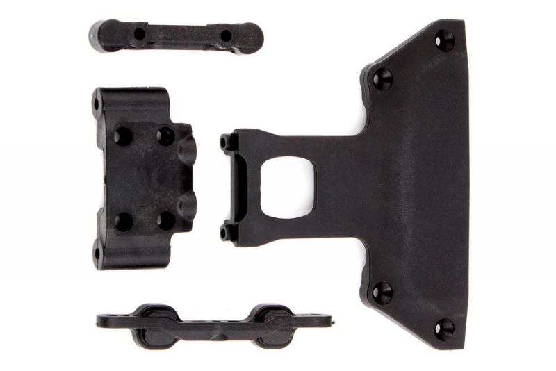 Chassie Plate/Arm Mount/Bulkhead ASS PROSC10