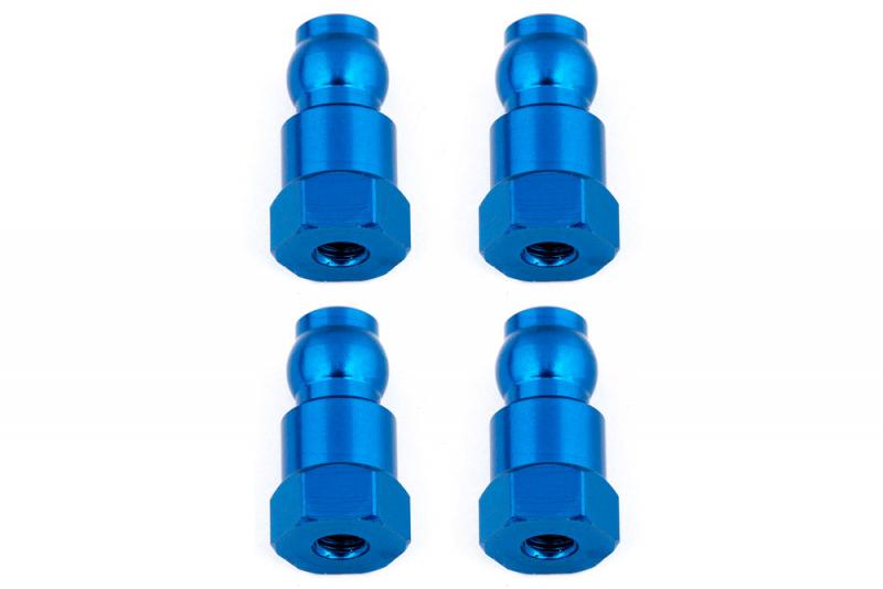 AS91817 Shock Bushing 14mm Blue Alu Ass B6.1