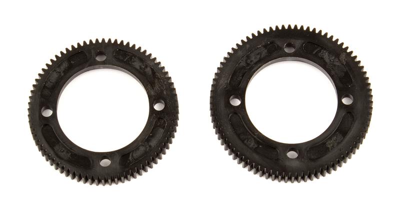 Center Diff Spur Gears, 72T/48P, 78T/48P Ass B74