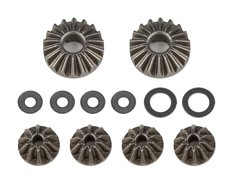 RC10B74.1 / B74.2 / B7 FT LTC Differential Rebuild Set, Metall