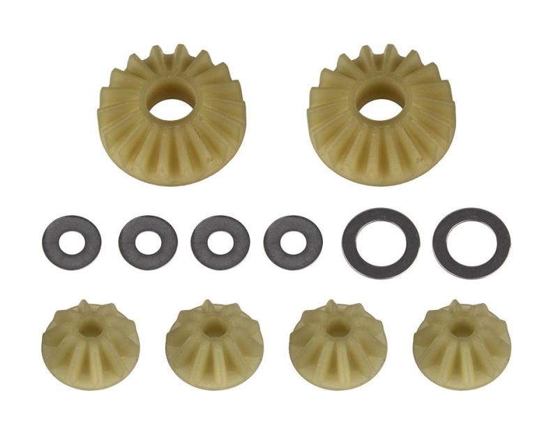 RC10B74.1 / B74.2 FT LTC Differential Rebuild Set, plast