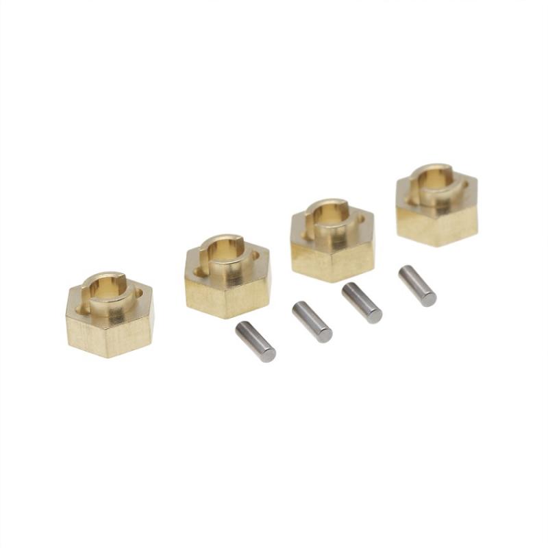 Hjulhex Mässing 3x7mm (4 st) Axial SCX24