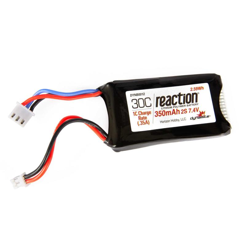 Lipo Batteri 2S 7.4V 350mAh PH Axial SCX24