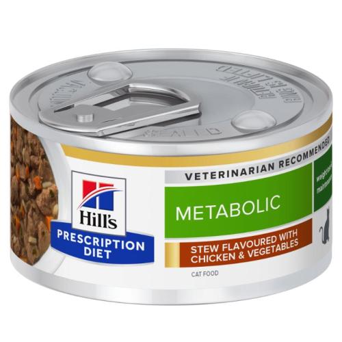 Denna oemotståndliga Prescription Diet™ Stew gör det lätt för dig att skapa band med din katt med milt tillagad, storleksanpassade bitar med kyckling.