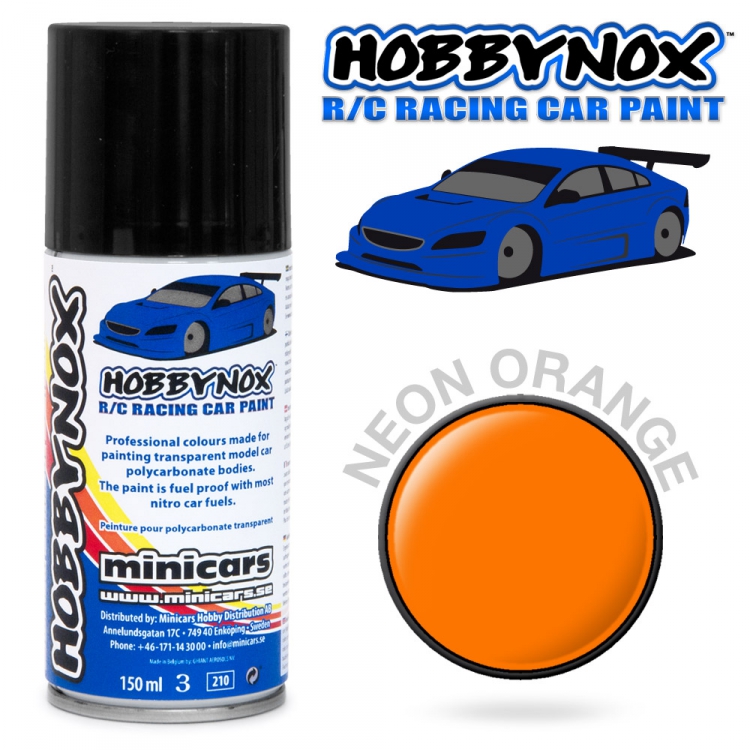 Lexan Spray Färg - Neon Orange 150ml