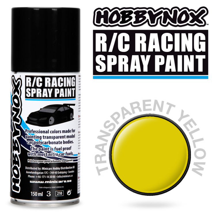 Lexan Spray Färg - Transparent Inca Gul 150ml