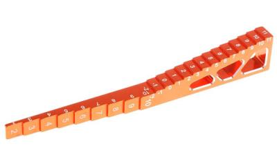 Height/Droop Guage Orange Alu