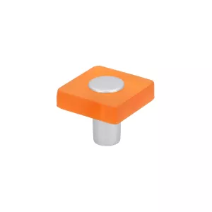 Plastknopp Orange