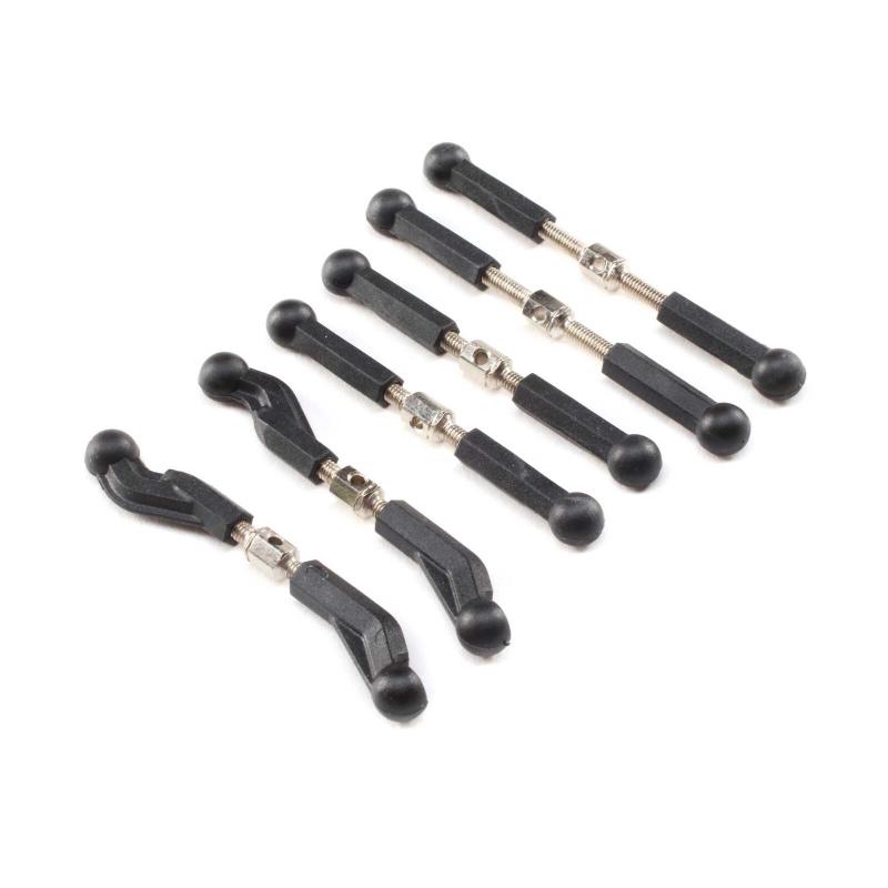 Turnbuckles Set Justerbara Losi Mini-T 2.0