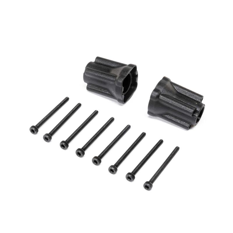 Axle Mount Set Rear 0 deg. Losi 1/18 Mini LMT Monster Truck