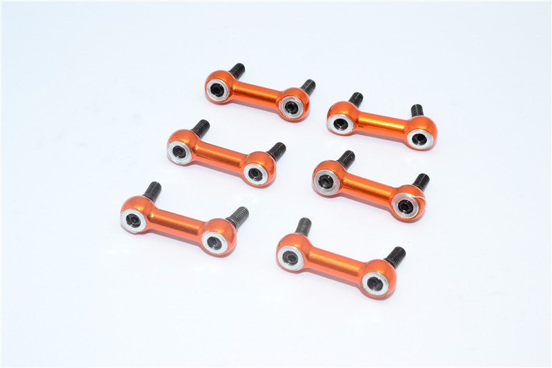 Tie Rod Set 0 grader Alu Orange Latrax 1/18 Rally