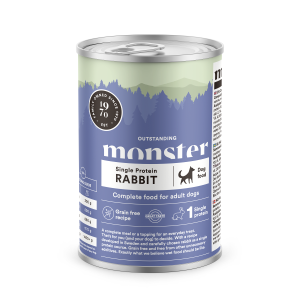 Monster Dog Single Protein Rabbit 400g