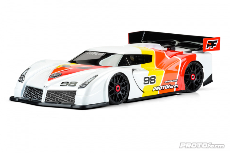 Hyper-SS LW Kaross 1/8 GT Protoform Omålad Oklippt