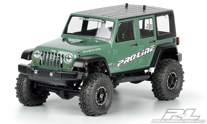 PL3336-00 Jeep Wrangler Rubicon kaross (hjulbas 31,2cm)