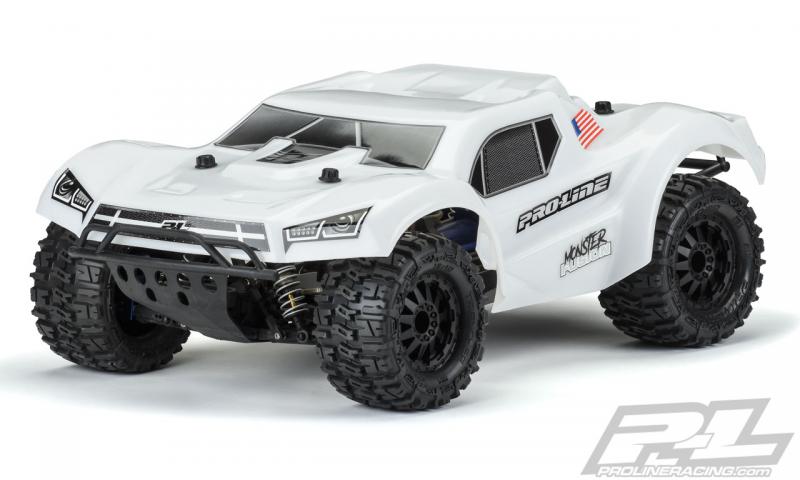 Kaross Monster Fusion Bash Armor 2.8" Färdigklippt. Traxxas Slash