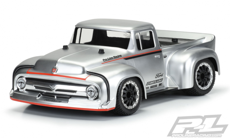 Kaross 1956 Ford F-100 Pro Touring Street Truck SC Omålad, oklippt