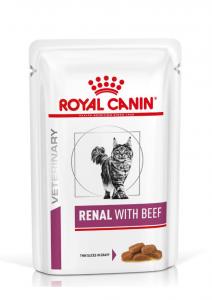 Royal Canin Veterinary Diet Cat Renal Beef Wet