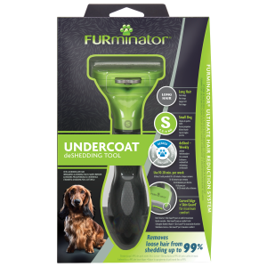 FURminator Undercoat deShedding Tool Small Dog Long Hair