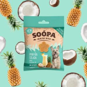 Soopa Healthy bites  är spannmålsfria, allergivänliga och tillverkade av naturliga ingredienser av humankvalitet. De hjälper till att hålla din hunds tänder rena och förbättrar andedräkten.