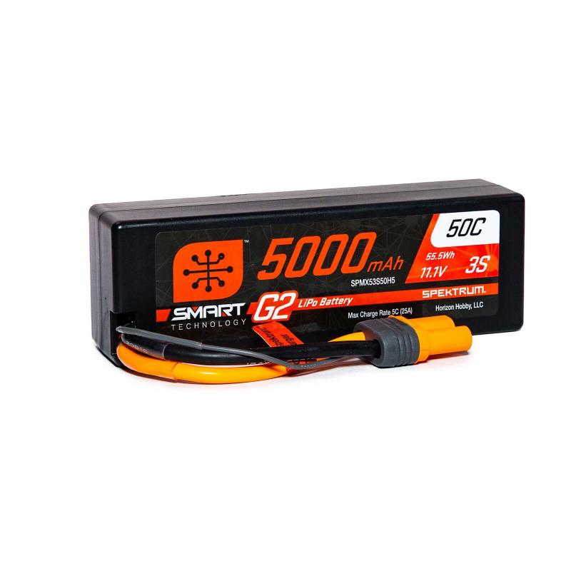 Smart Lipo 3S 11.1V 5000mAh 50C G2 Hardcase IC5