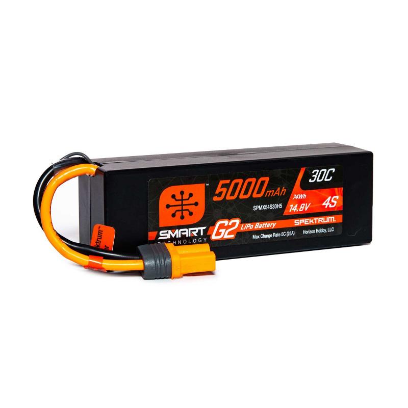 Smart Lipo 4S 14.8V 5000mAh 30C G2 Hardcase IC5