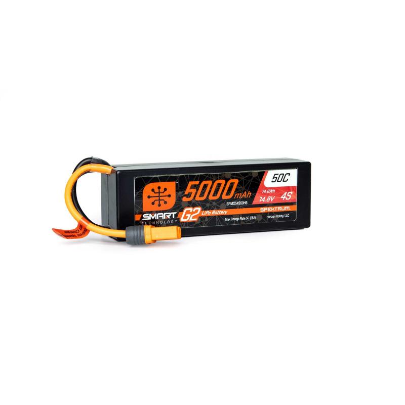 Smart Lipo 4S 14.8V 5000mAh 50C G2 Hardcase IC5