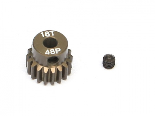 Motordrev 48P Hardcoated alu 3,17mm axel.