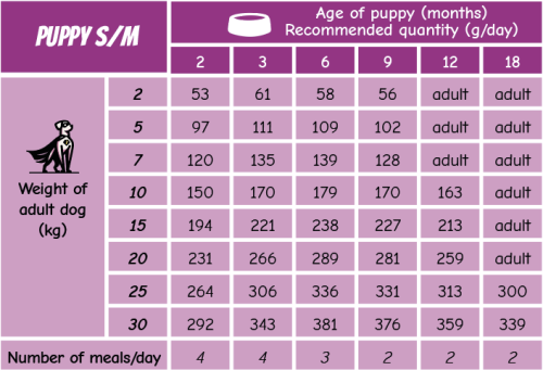 POW! Puppy S/M är laddad med krafter för små valpar. Ger extra energi för alla blivande superhjältar!