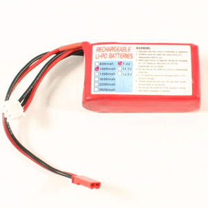 Lipo 2S 7.4V 1000mAh Top Gun Park Flite Cessna 182