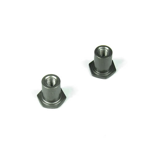 TKR5122 Steering Rack Bushings (aluminum, gun metal anodized, 2pcs)