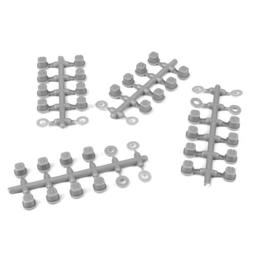 TKR6544B – Hinge Pin Inserts, Wheelbase Shims (requires TKR6523HD pins, EB410.2)