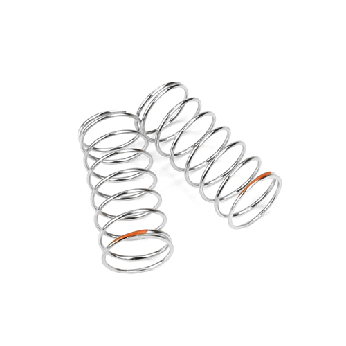 Shock Spring Set (front 1.3x8.13, 3.62lb/in, 45mm orange)