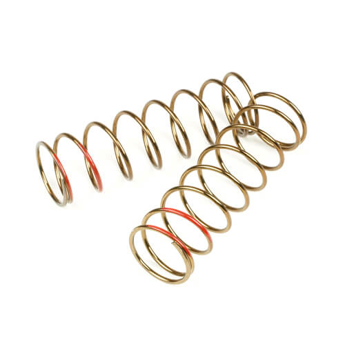 TKR8768 Shock Spring Set LF (front, 1.6×8.5, 5.29lb/in, 75mm, red) EB48 2.0