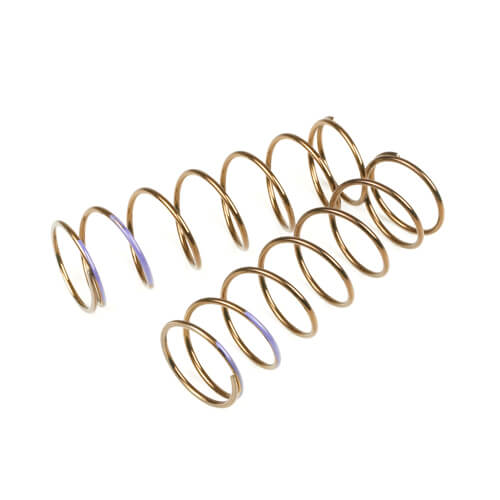 TKR8770 Shock Spring Set LF (front, 1.6×7.75, 5.98lb/in, 75mm, Purple) EB48 2.0