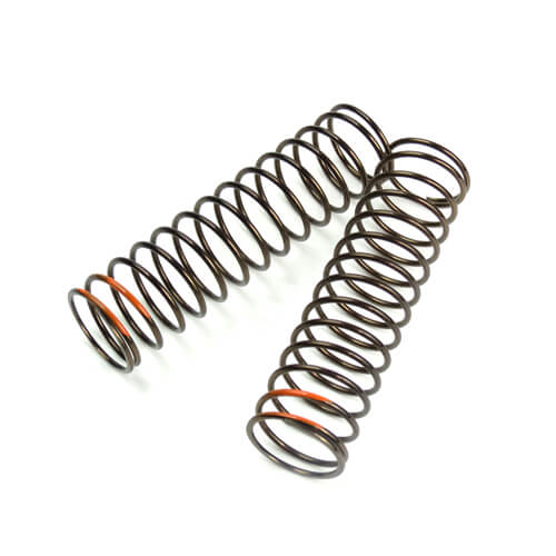 Shock Spring Set LF Rear 1.6x14.5, 2.75lb/in. 85mm Orange EB48.4