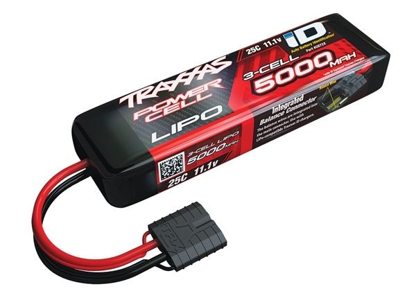 TRX2872X LiPo 3S 11,1V 25C 5000mAh TRX ID-kontakt