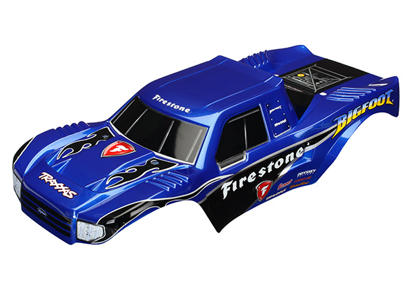 TRX3658 Kaross Bigfoot Firestone Replica Målad