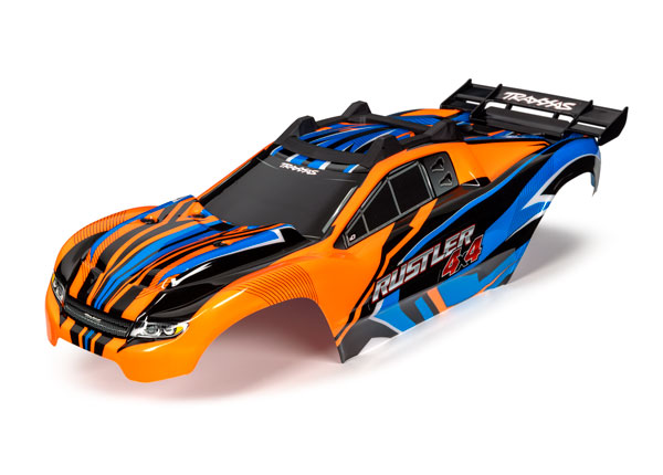 Kaross Traxxas Rustler 4x4 Målad