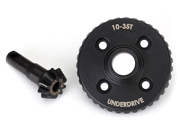 TRX8288 Ringdrev & Piniondrev Underdrive 10/35T (CNC) TRX-4/TRX-6