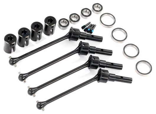 TRX8950X Drivaxel SET Stål Komplett F/B Traxxas Maxx