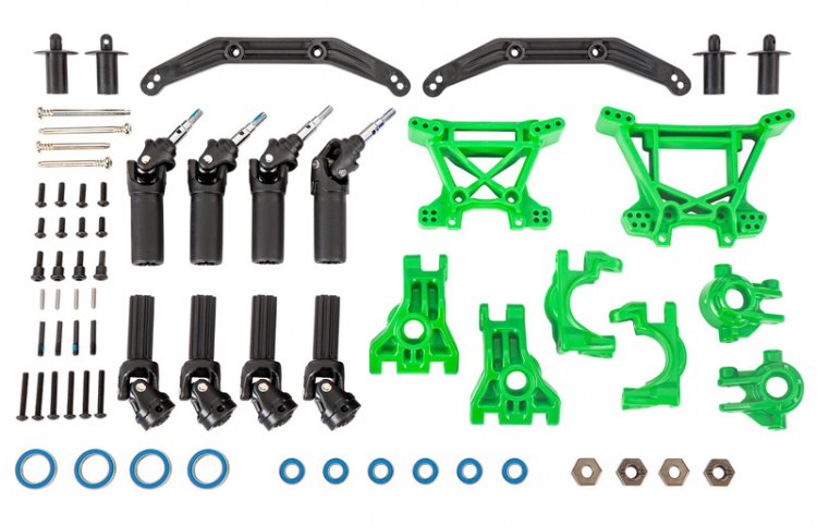 Uppgradering Heavy Duty Hoss, Rustler, Slash - 4x4