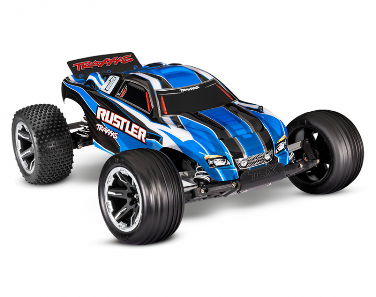 Rustler 2WD 1/10 RTR TQ USB - Med Batteri/Laddare