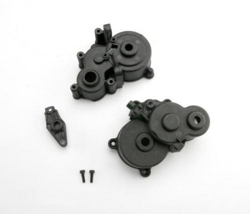 TRX3991X Gearbox halves F/R. E-Revo 1/10