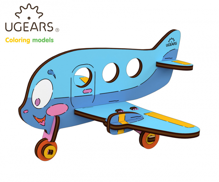 Ugears Flygplan - 4Kids