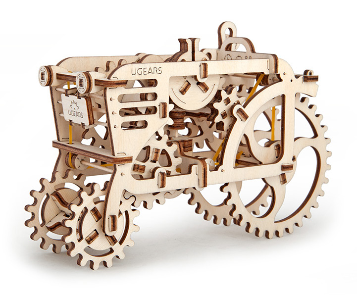 Ugears Tractor Träbyggsats